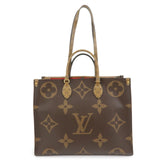 Louis Vuitton Monogram Giant Canvas On The Go MM Hand Bag M44576