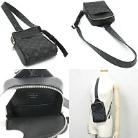 Louis Vuitton Canvas Leather Shoulder Bag