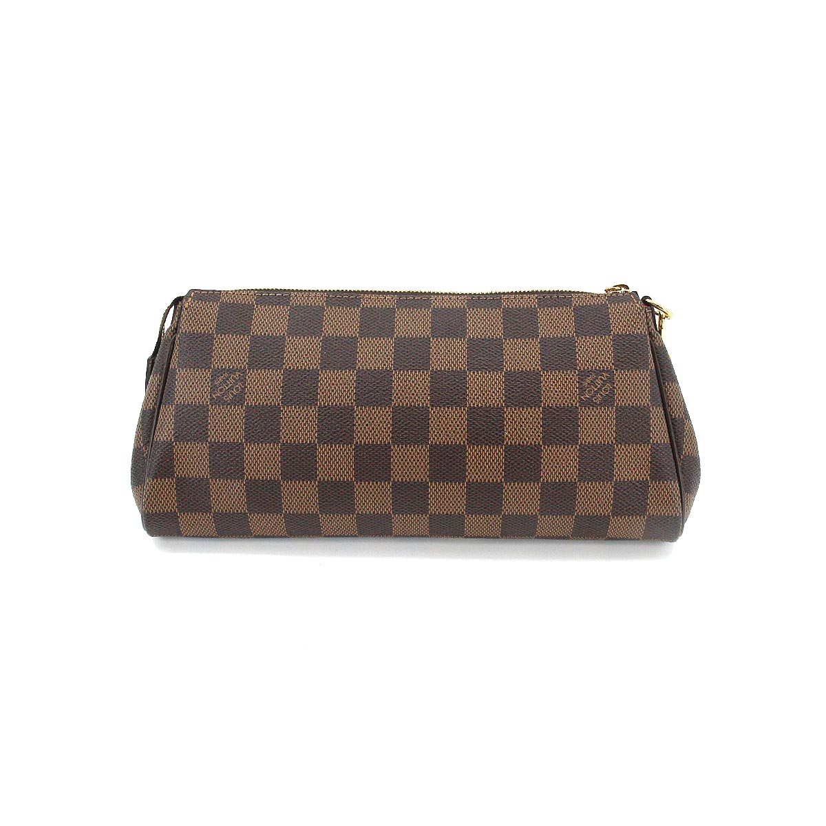 Louis Vuitton Damier Eva 2-way Hand Shoulder Bag Ebene Brown