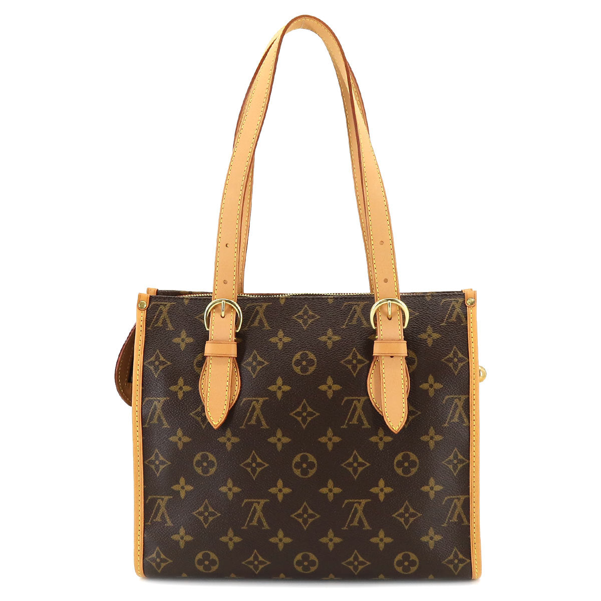 Louis Vuitton Monogram Popincourt O Tote Bag Brown Gold Hardware