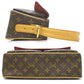 Louis Vuitton Monogram Vibasite MM Brown Handbag