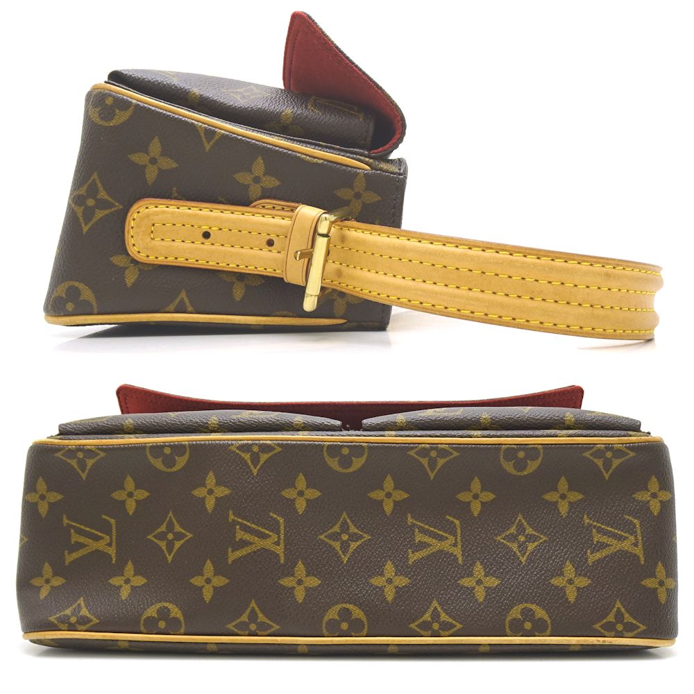 Louis Vuitton Monogram Vibasite MM Brown Handbag