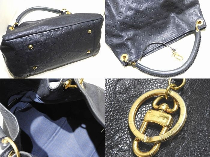 Louis Vuitton Artsy MM Hobo Empreinte Noir Black