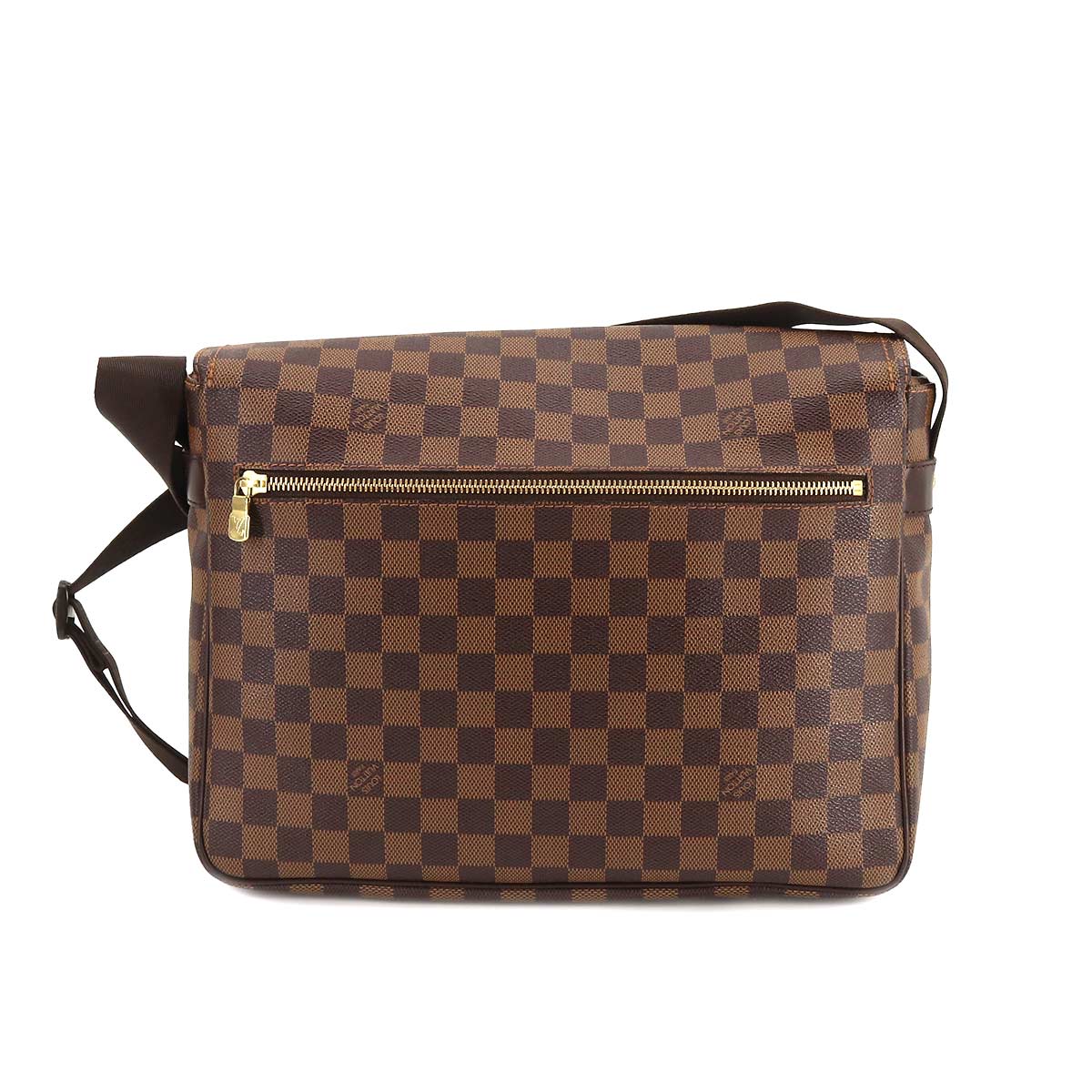 Louis Vuitton Damier Messenger Melville Shoulder Bag Ebene Brown