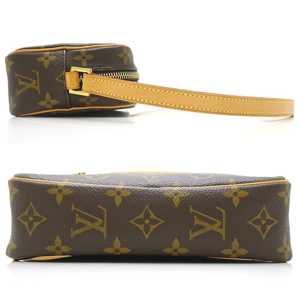 Louis Vuitton Monogram Pochette Cite Brown Shoulder Bag