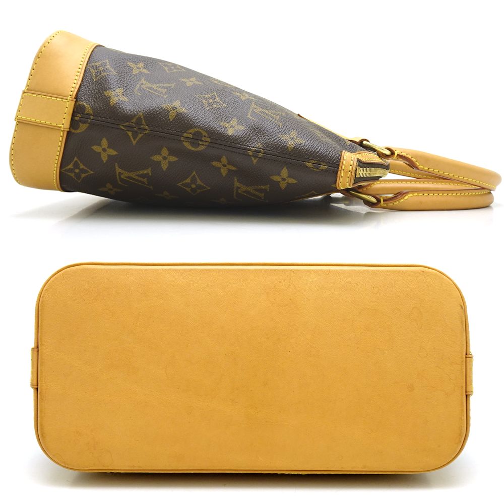 Louis Vuitton Monogram Lockit Brown Handbag