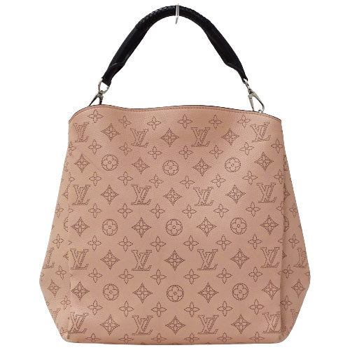 Louis Vuitton Magnolia Babylone Mahina Hobo Bag Pink