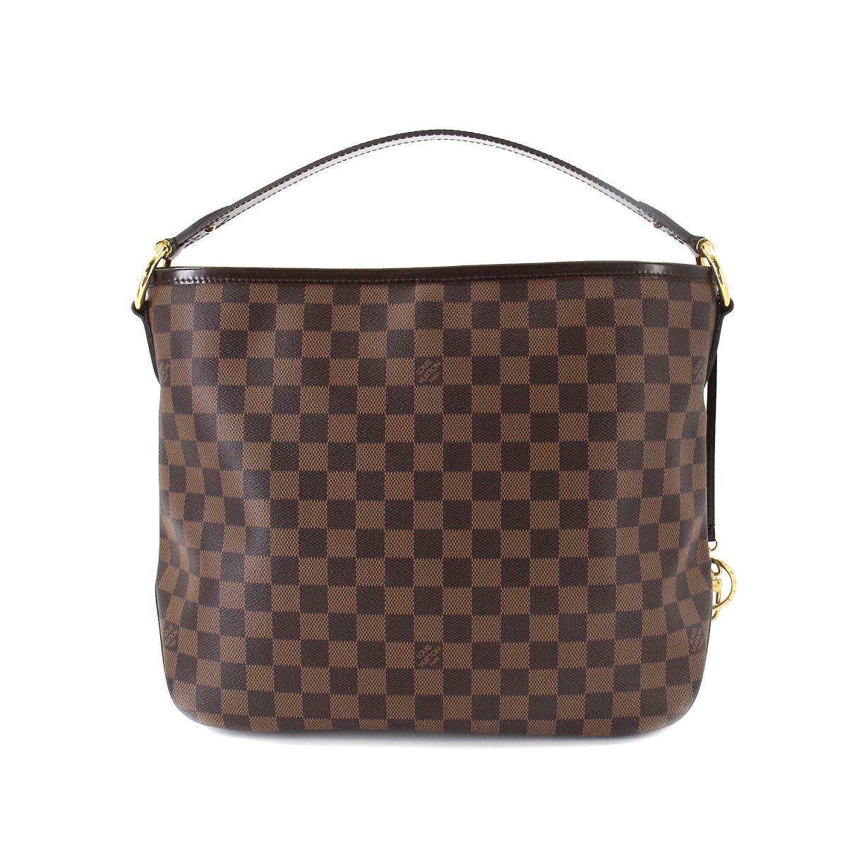 Louis Vuitton Damier Delightful PM Shoulder Bag Ebene Damier Delightful