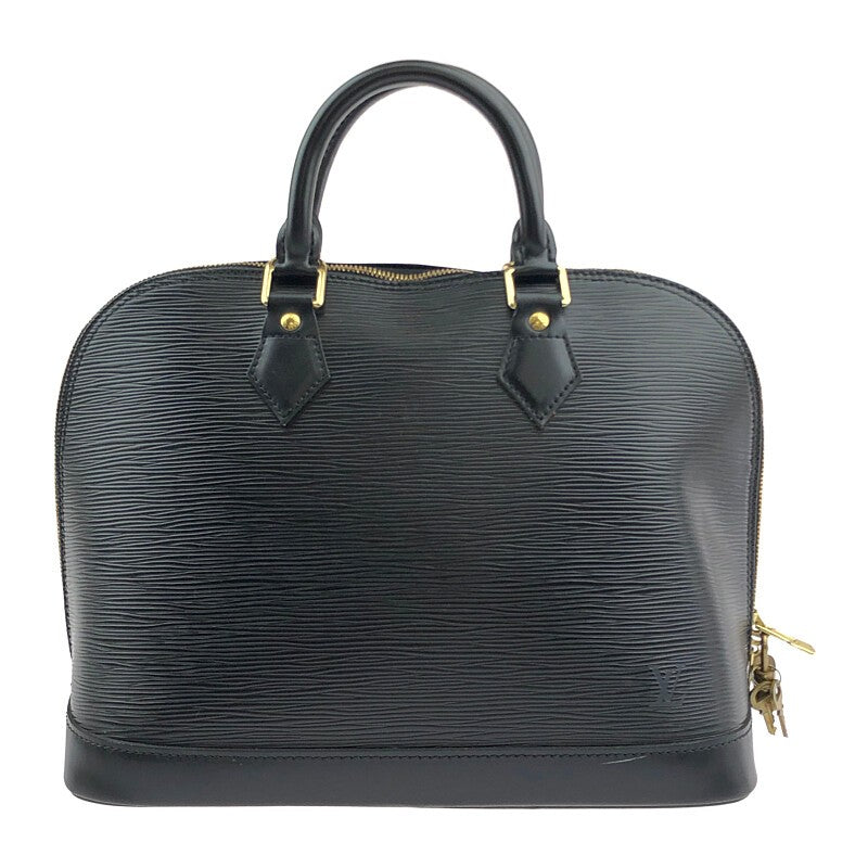 Louis Vuitton Epi Alma Bag Handbag Noir