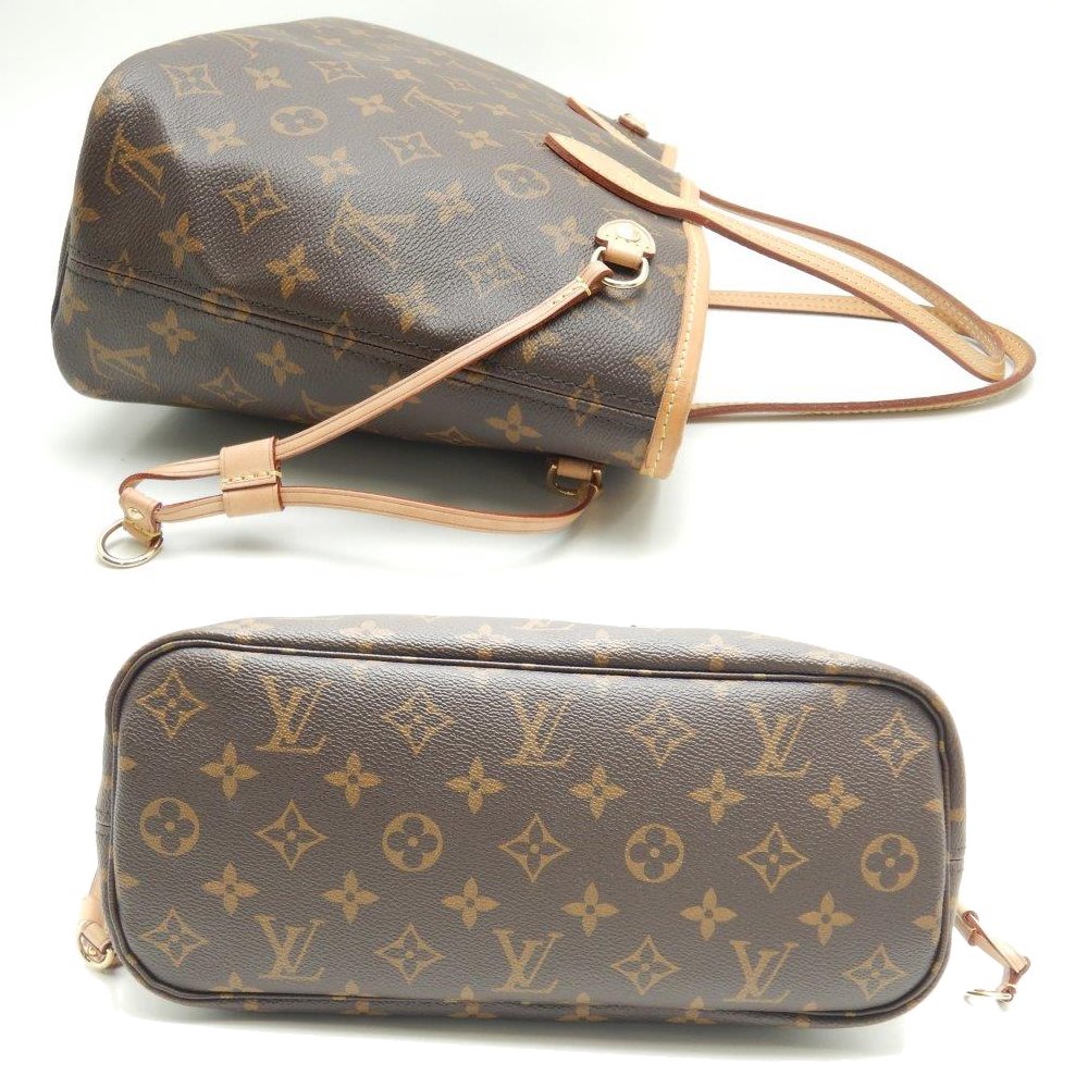 Louis Vuitton Monogram Neverfull PM Pivoine Tote Bag
