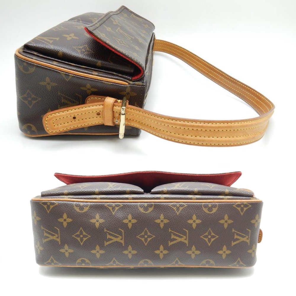 Louis Vuitton Monogram Viva Cite MM Brown Shoulder Bag