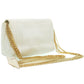 Chanel Coco Mark Mini Chain Shoulder Bag White