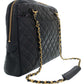 Chanel Matelasse Chain Shoulder Bag Black