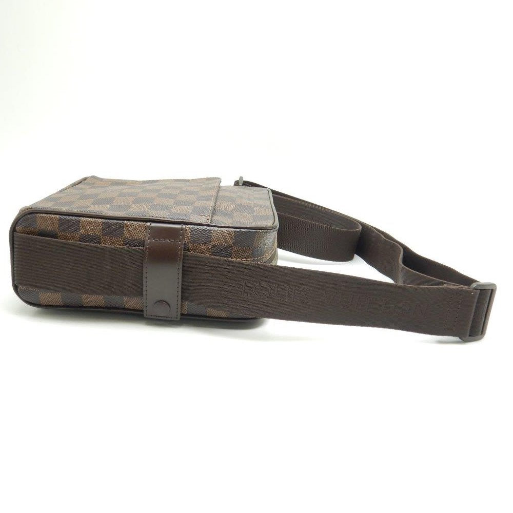 Louis Vuitton Damier Olaf PM Ebene Shoulder Brown