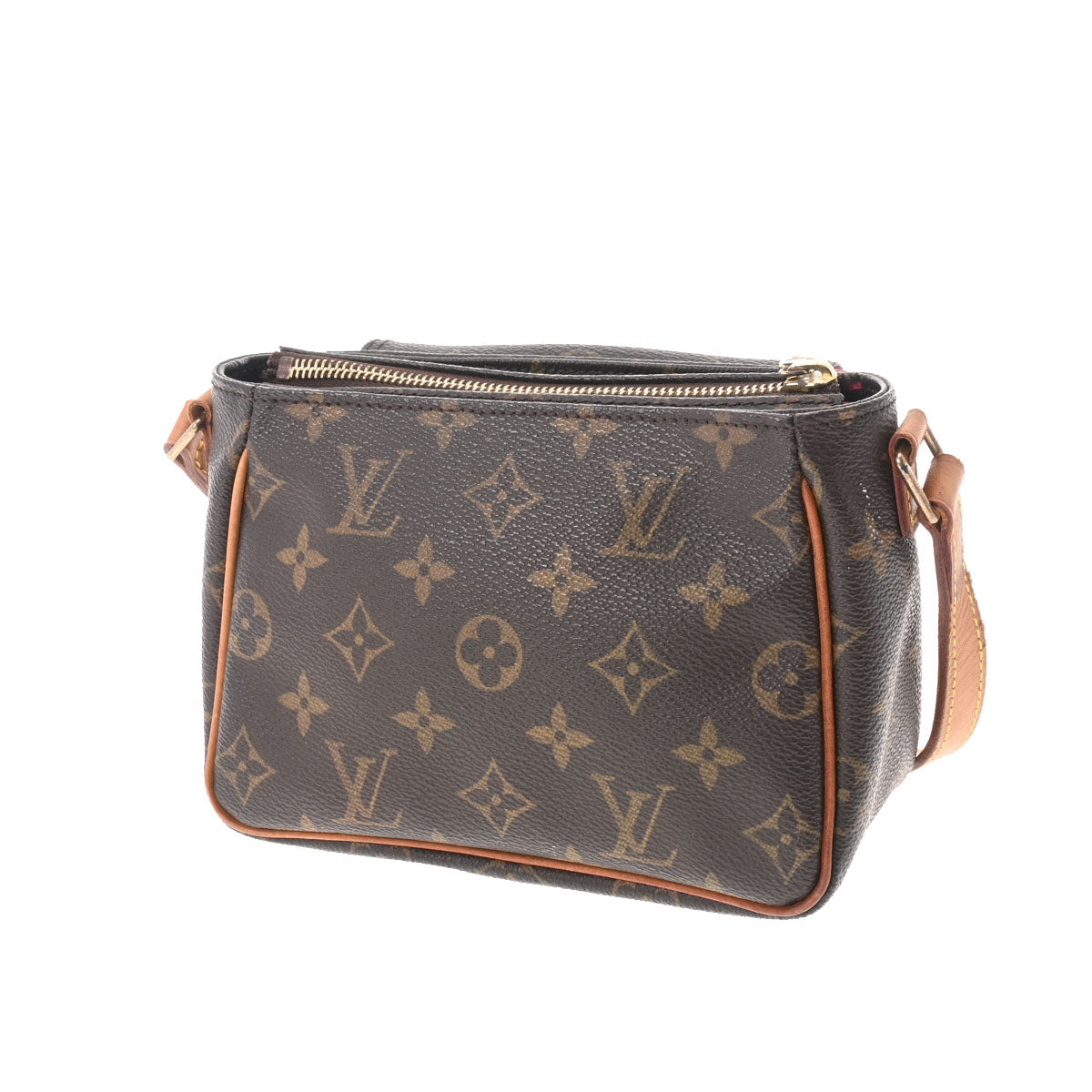 Louis Vuitton Monogram Viva Cite PM Shoulder Bag Brown