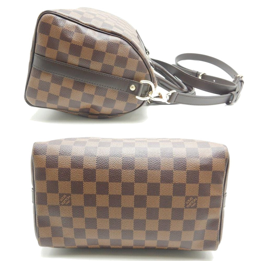 Louis Vuitton Damier Speedy Bandouliere 25 Ebene 2WAY Bag Brown