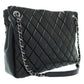 Chanel Matelasse Chain Shoulder Bag Black