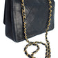 Chanel Diana Chain Shoulder Bag Black