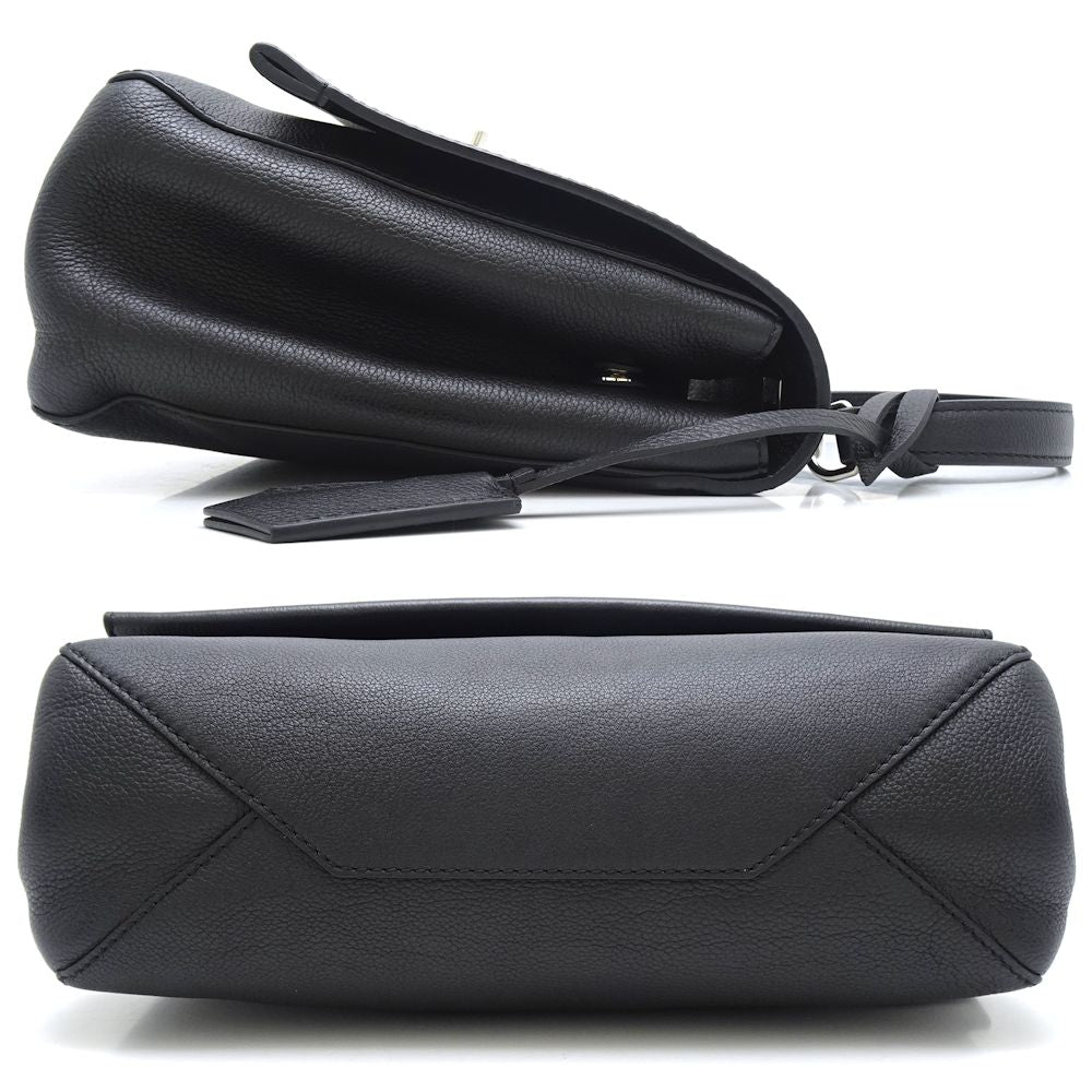 Louis Vuitton LockMe II Noir Handbag Black