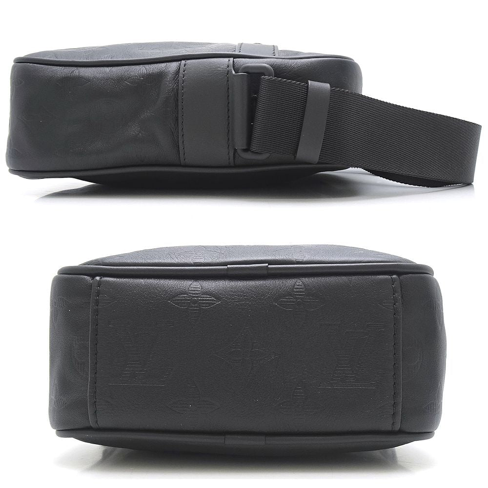 Louis Vuitton Monogram Shadow Danube Noir Shoulder Bag