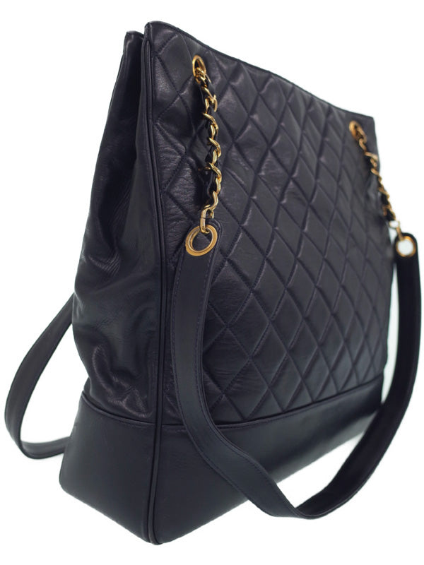 Chanel Matelasse Shoulder Bag Black