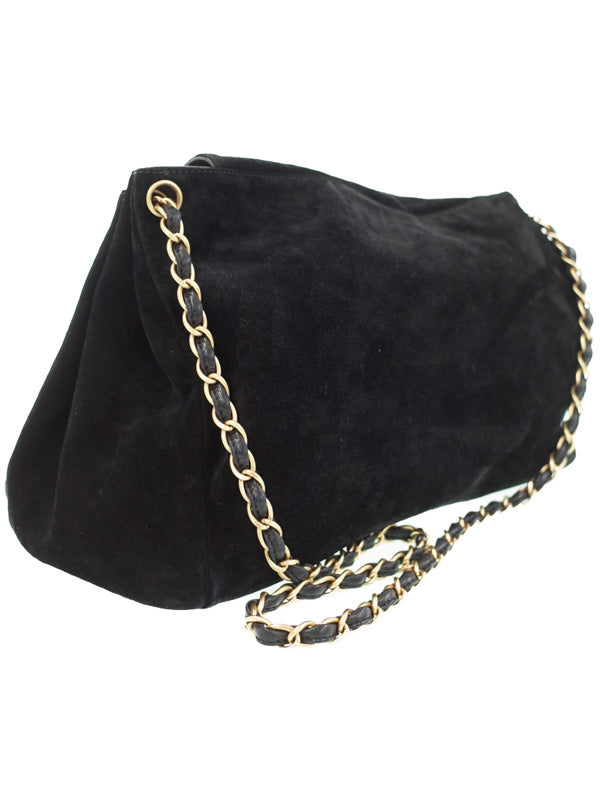 Chanel Coco Mark Chain Shoulder Bag Black