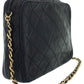 Chanel Matelasse Chain Shoulder Bag Black