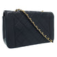 Chanel Matelasse Chain Shoulder Bag Black