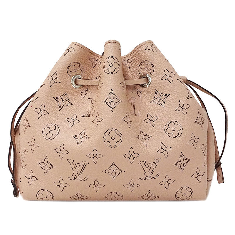Louis Vuitton Girolata Monogram Mahina Shoulder Bag Pink