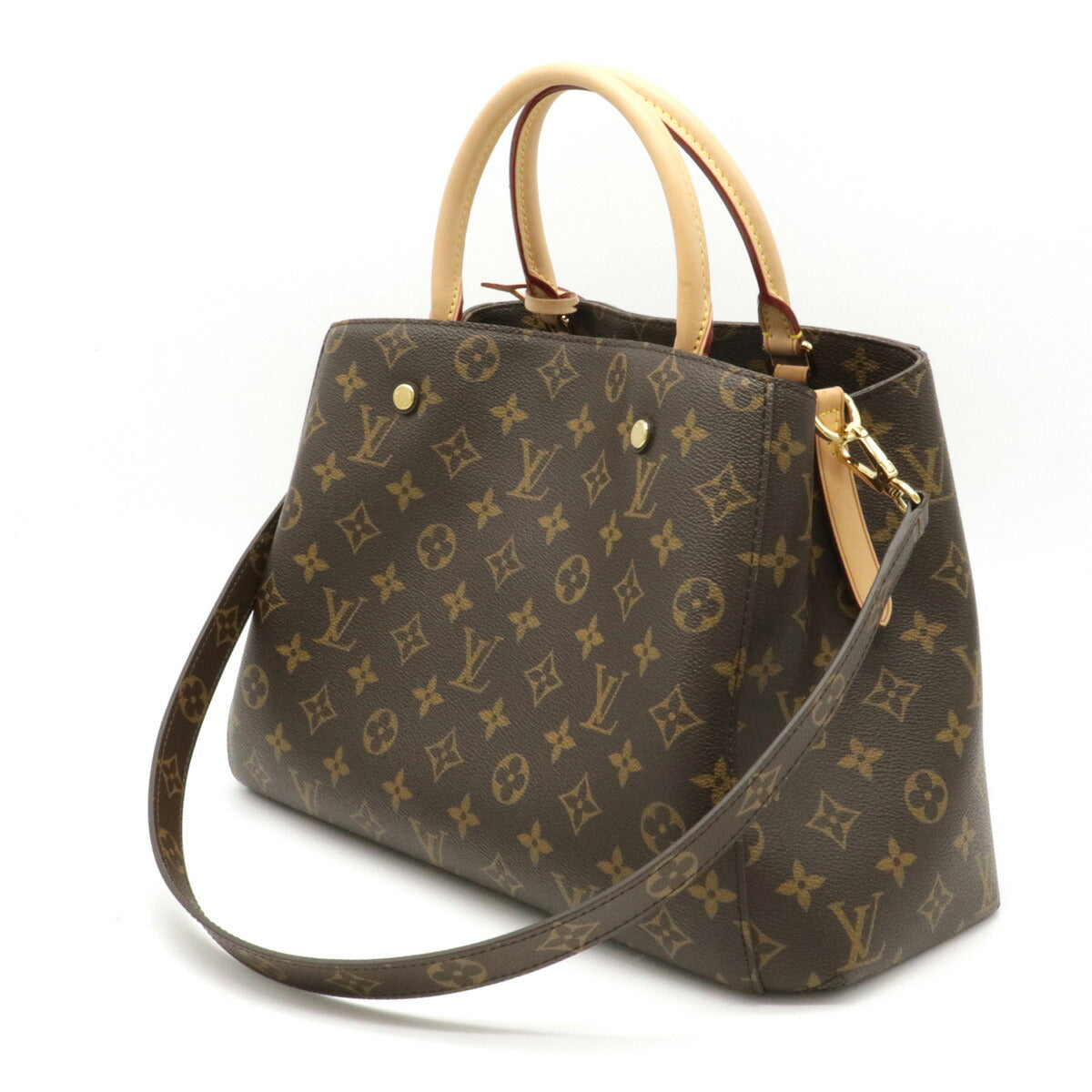 Louis Vuitton Monogram Montaigne MM Handbag 2way Shoulder Bag