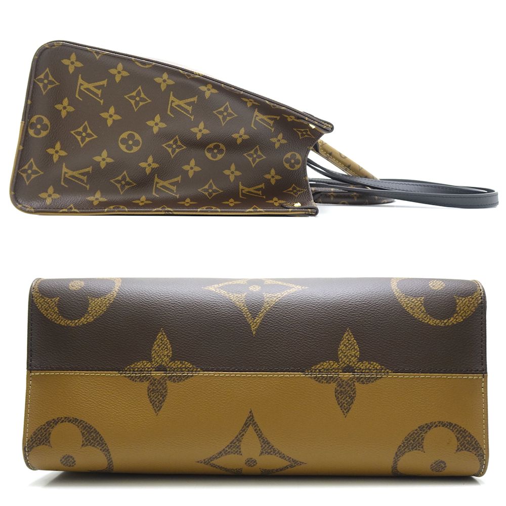 Louis Vuitton Monogram On The Go MM Brown Shoulder Bag
