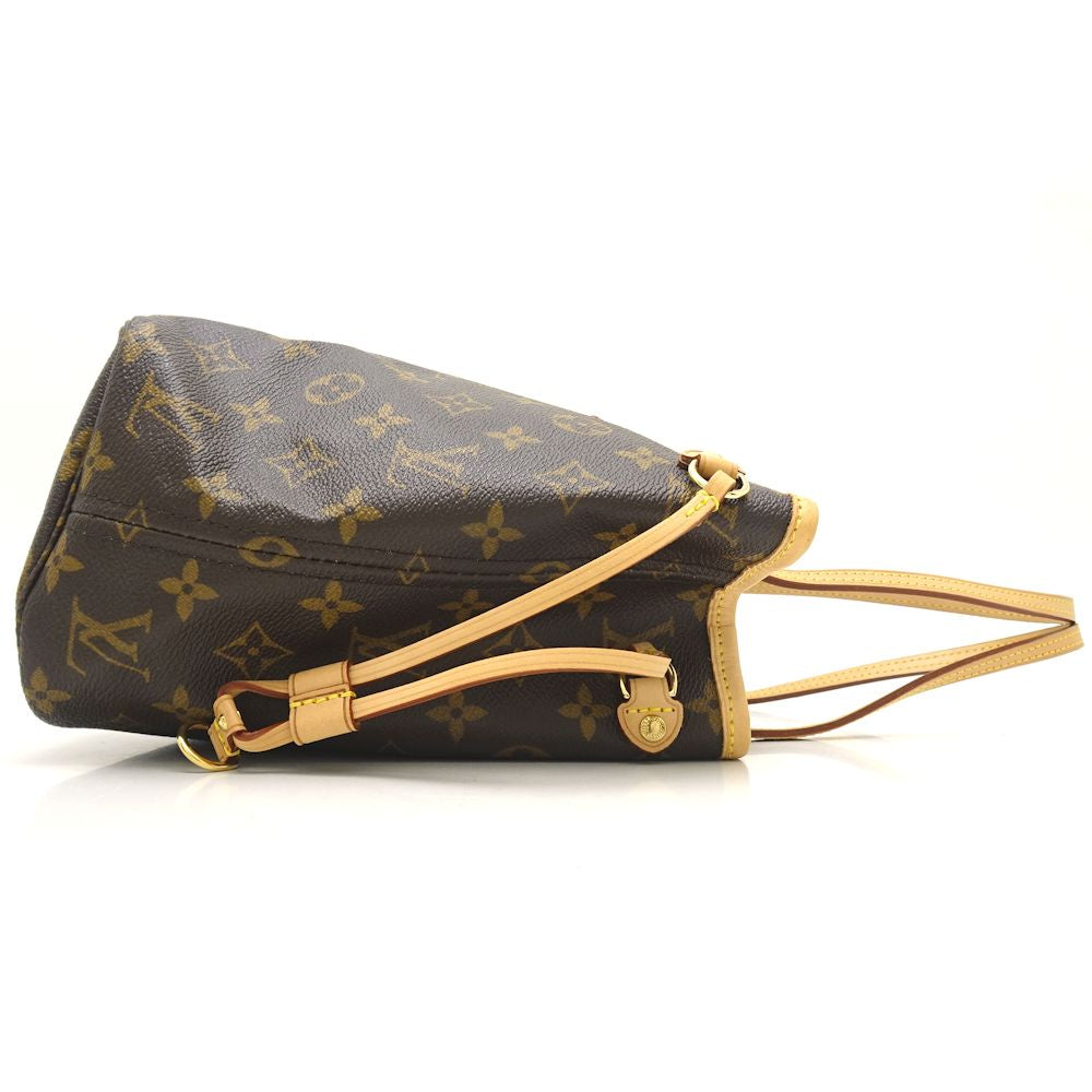 Louis Vuitton Monogram Neverfull PM Brown Tote Bag