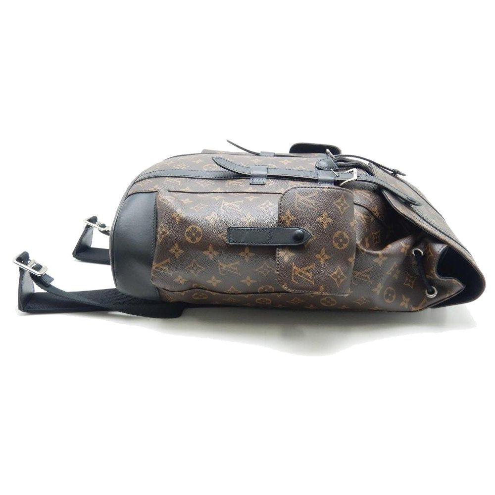 Louis Vuitton Monogram Macassar Christopher PM Brown Backpack Rucksack