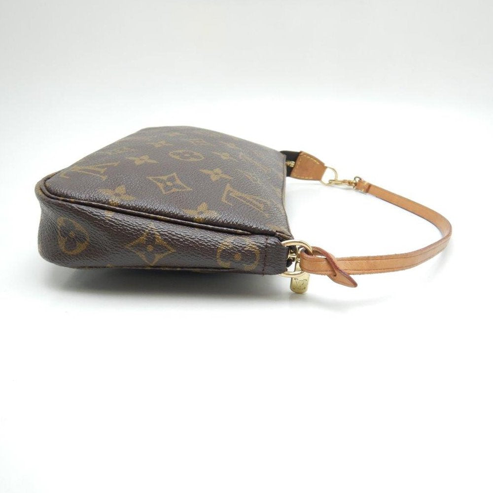 Louis Vuitton Monogram Pochette Accessoire Brown Accessory Pouch