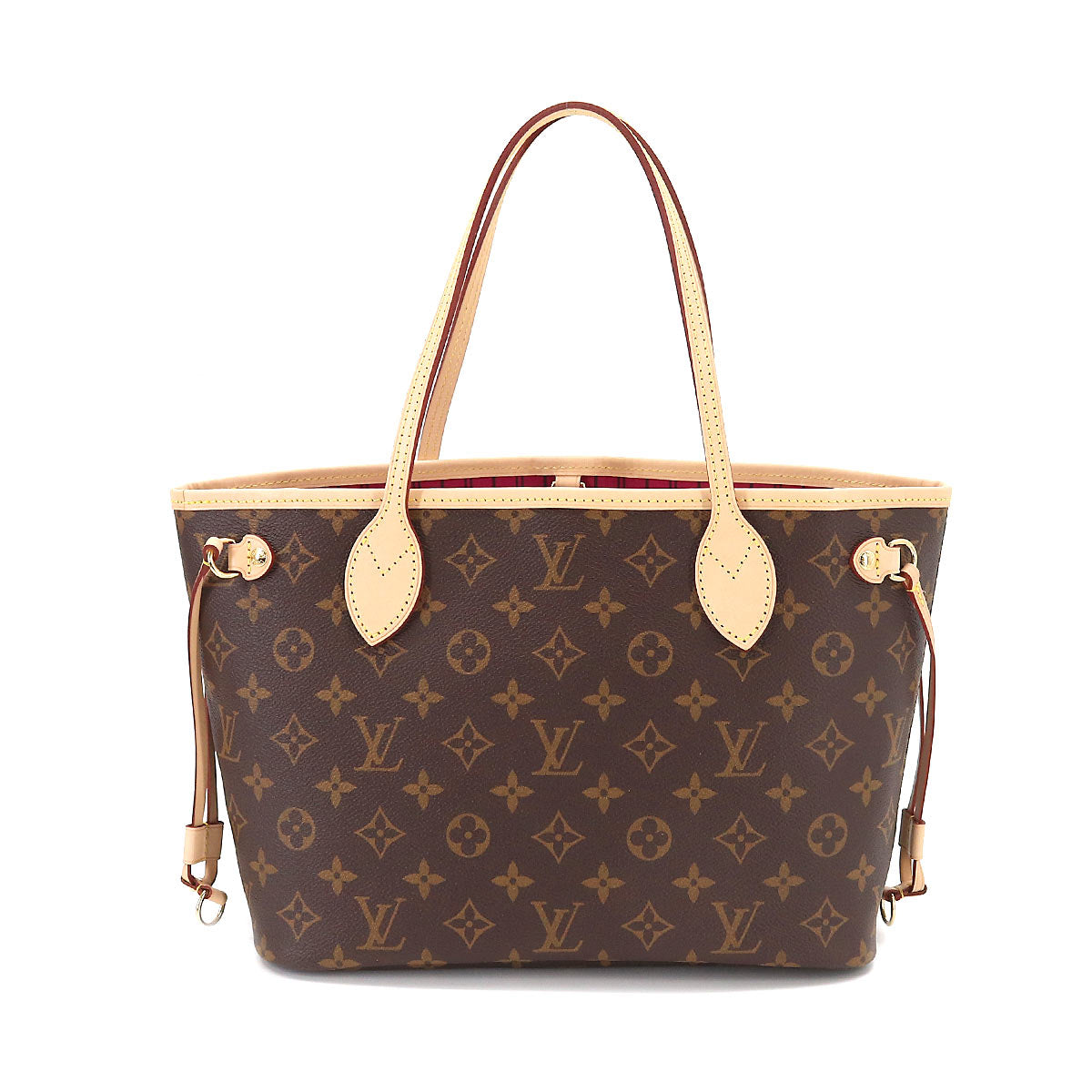 Louis Vuitton Monogram Neverfull PM Tote Bag Brown