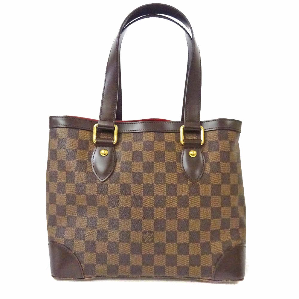 Louis Vuitton Damier Hampstead PM Tote Bag Brown