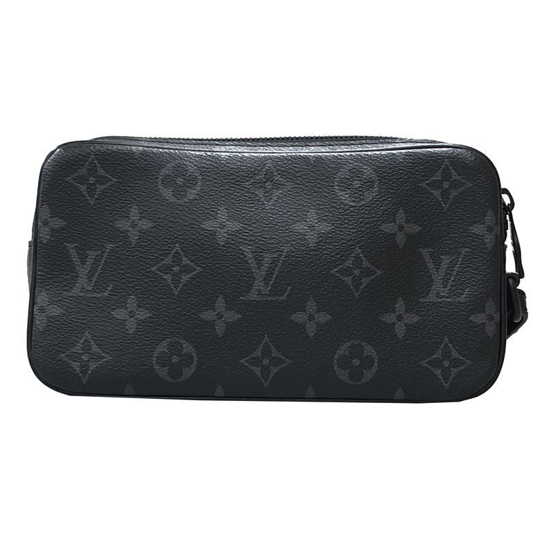 Louis Vuitton Monogram Eclipse Pochette Volga Virgil Abloh Clutch Bag