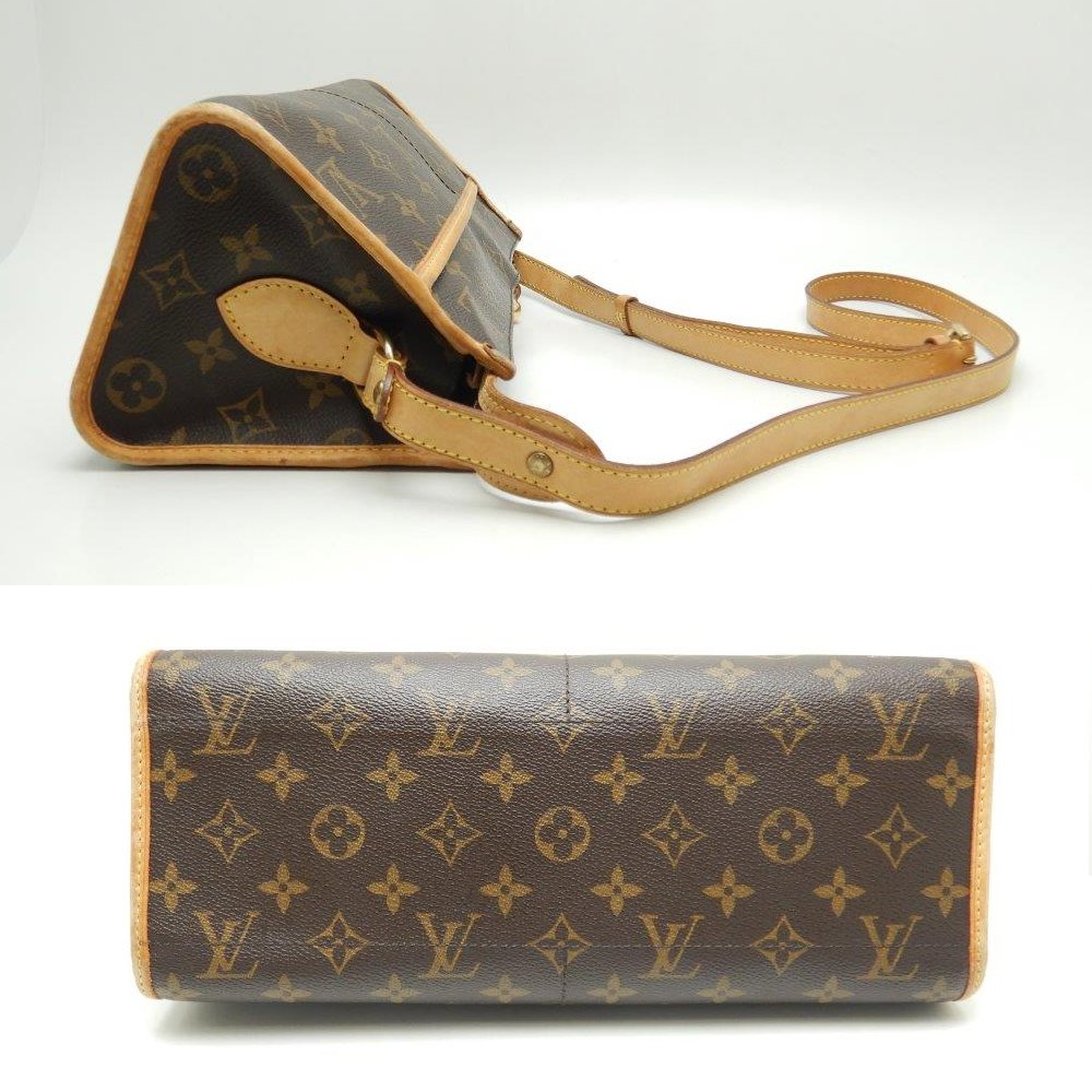 Louis Vuitton Monogram Popincourt Long Brown Shoulder Bag