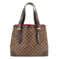 Louis Vuitton Damier Hampstead MM Tote Bag Ebene Brown