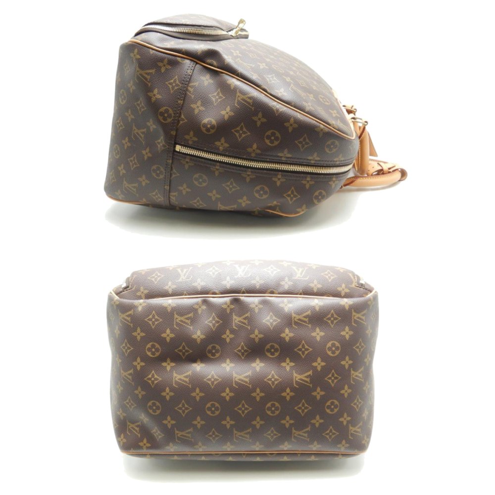 Louis Vuitton Monogram Evasion Brown Boston Bag Travel Bag