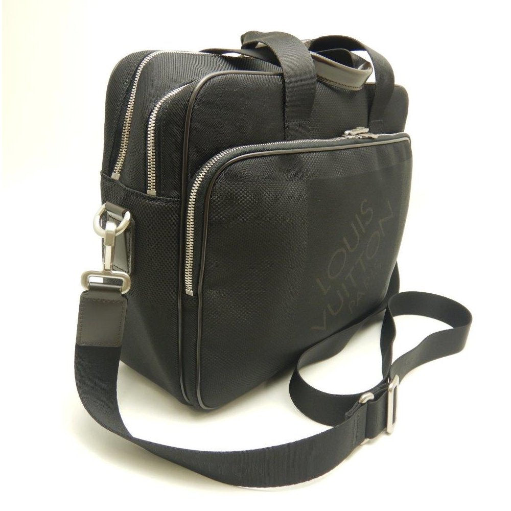Louis Vuitton Damier Jean Messenger GM Noir Black 2WAY Bag