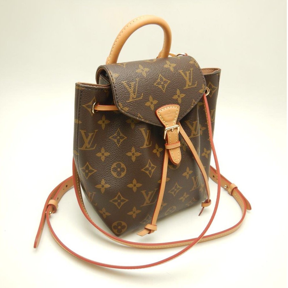 Louis Vuitton Monogram Montsouris NM BB Brown Mini Backpack