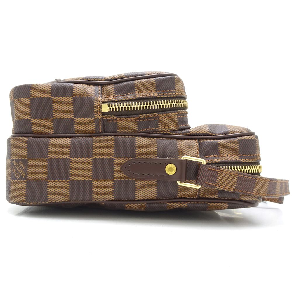 Louis Vuitton Amazon Damier Ebene Shoulder Bag Brown