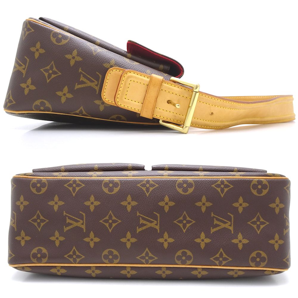 Louis Vuitton Monogram Viva Cite GM Brown Shoulder Bag