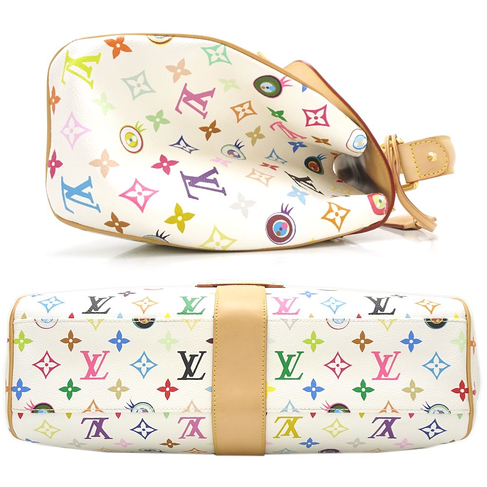 Louis Vuitton Multicolor Sac Retro GM Bron White