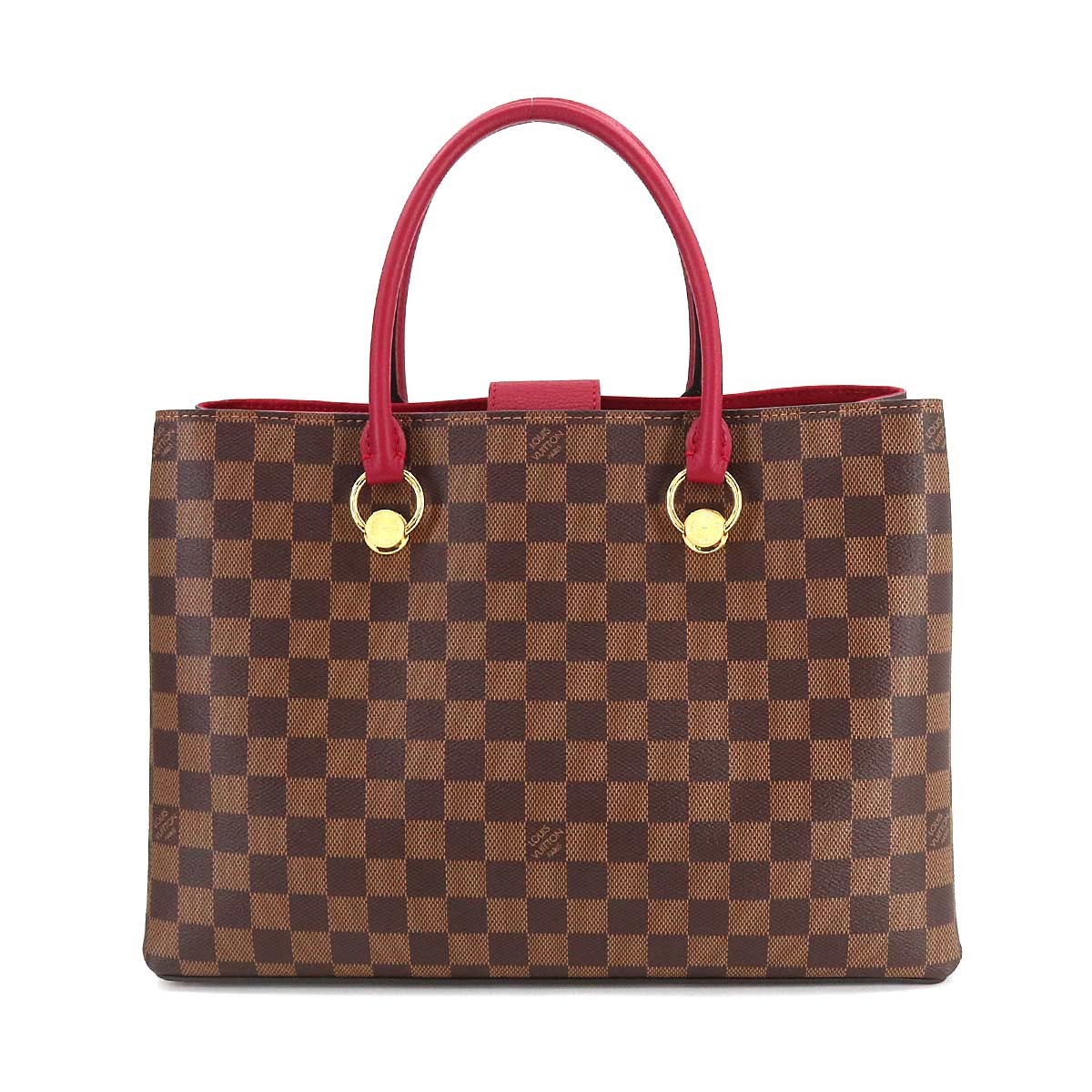 Louis Vuitton Damier LV Riverside 2way Tote Shoulder Bag Ebene Redouin