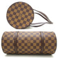 Louis Vuitton Damier Papillon 30 Ebene Handbag Brown