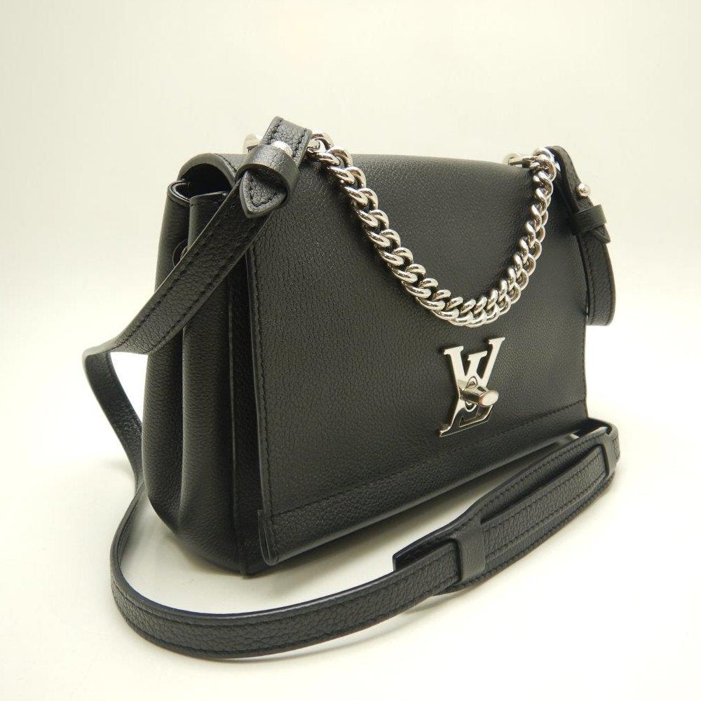 Louis Vuitton Lock Me 2 BB Calf Noir 2WAY Bag