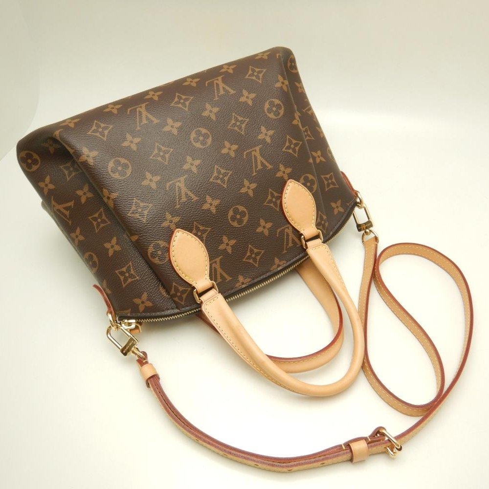 Louis Vuitton Monogram Rivolie PM  2Way Bag Brown