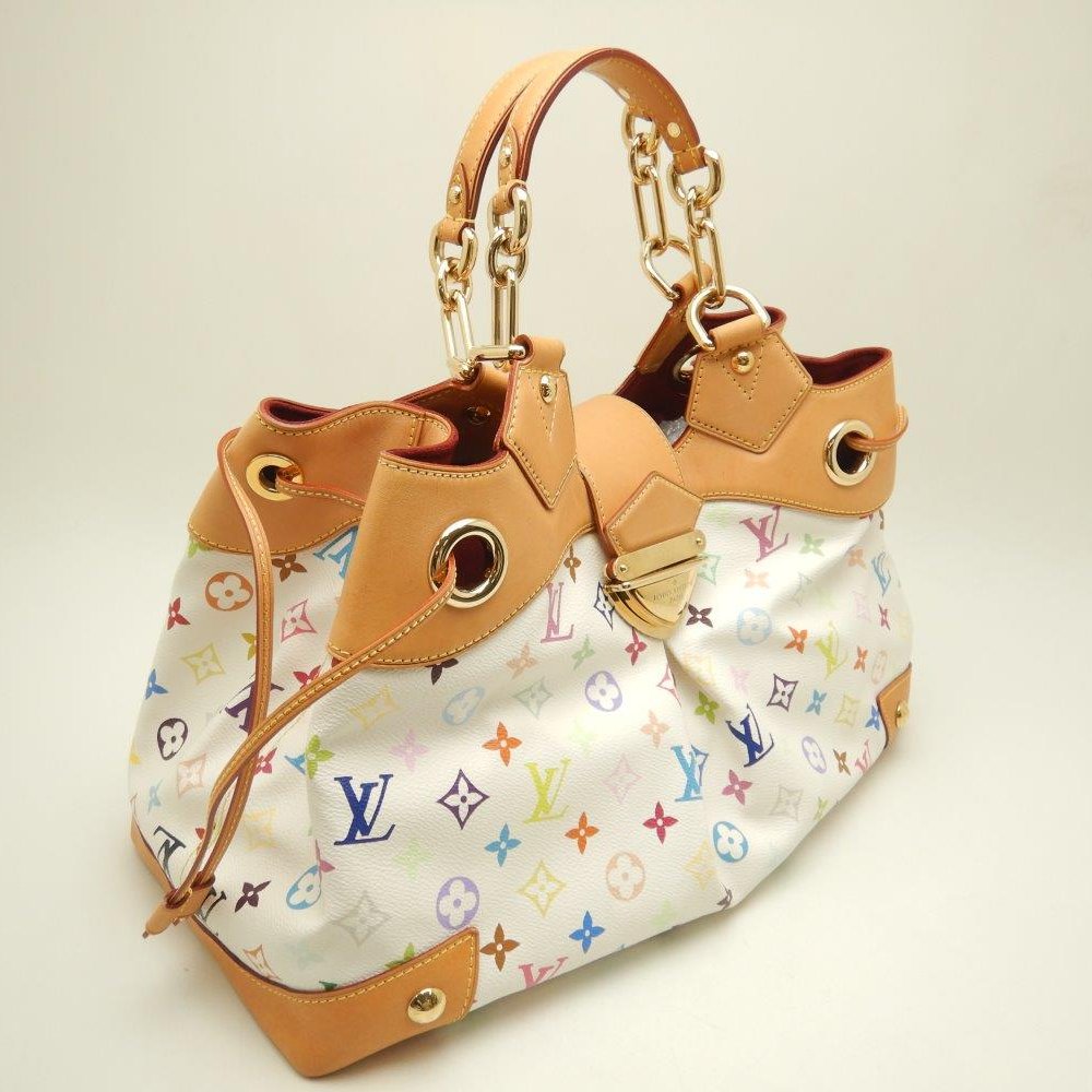 Louis Vuitton Multicolor Ursula Shoulder Bag Bron White